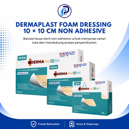 [OH-BMHP-00021] DERMAPLAST FOAM DRESSING 10 × 10 CM NON ADHESIVE