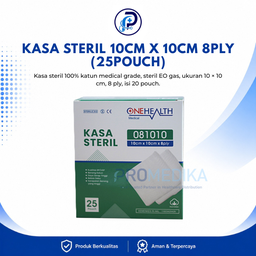 [OH-BMHP-00056] KASA STERIL 10CM X 10CM 8PLY (25POUCH)