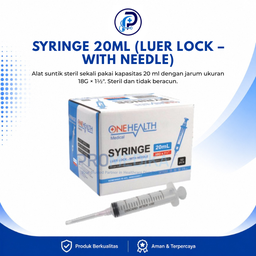 [OH-BMHP-00090] SYRINGE 20ML (LUER LOCK – WITH NEEDLE)
