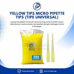 [OH-DPM-00020] YELLOW TIPS MICRO PIPETTE TIPS (TIPE UNIVERSAL)